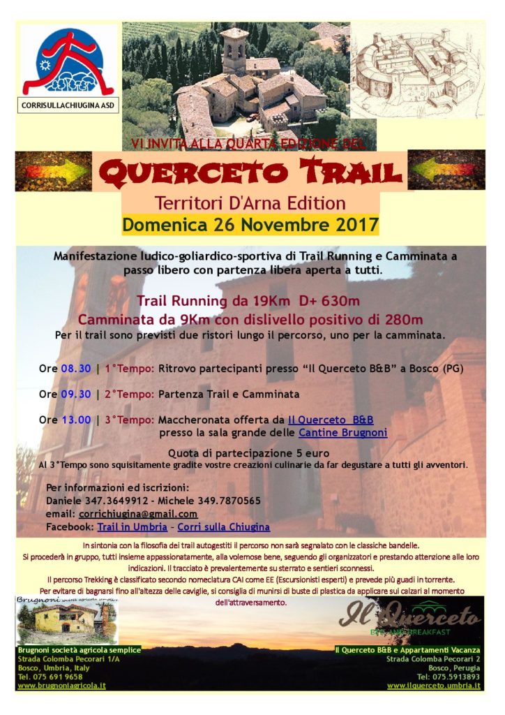 Querceto D'Arna Trail 2017